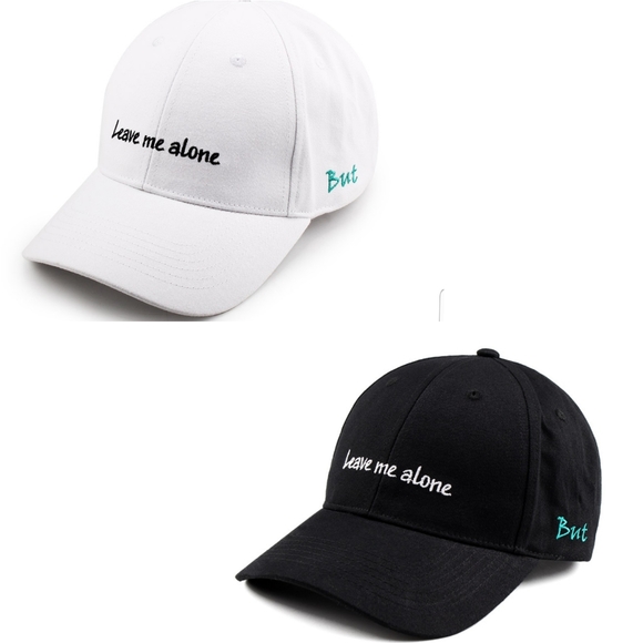 5⭐⭕ WHITE Embroidered Baseball Cap - Picture 5 of 6